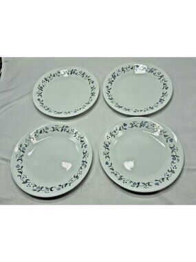 Set of 4 Vintage CORELLE COUNTRY COTTAGE Dessert / Bread Plates 6 3/4" EUC